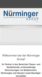 Mobile Screenshot of nuerminger.de